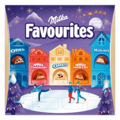 Milka Favourites Schokoladen Adventskalender 206g von Milka