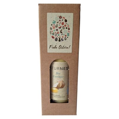 Bio Eierlikör 200ml in Oster-Geschenkverpackung von Biohof Naturnest