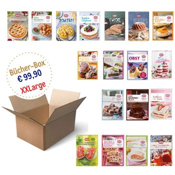 Dr. Oetker Bücher-Box XXLarge - Mit Freude backen