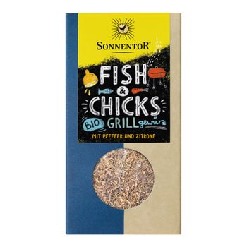 Bio Fish & Chicks Grillgewürz 55g - 6er Vorteilspack von Sonnentor