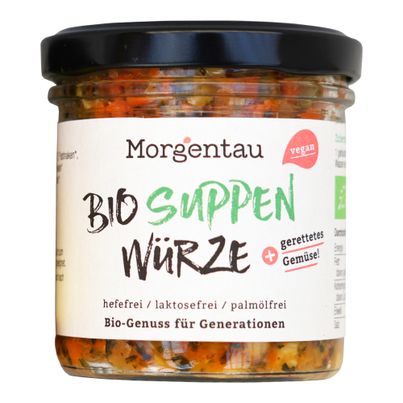 Bio Suppenwürzmittel Frischgemüse 150g - 6er Vorteilspack von Morgentau