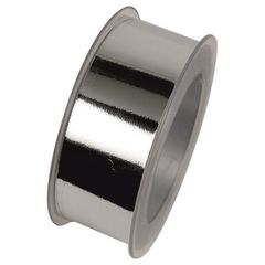 Weihnachten Polyband silber 31mm von Schüller & Sohn