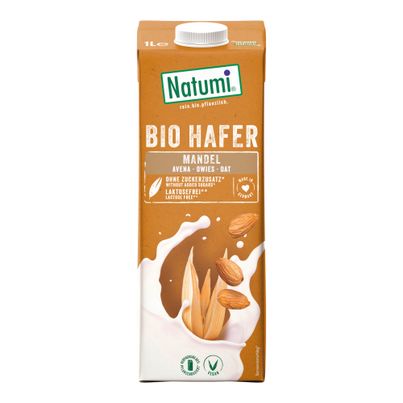 Bio Hafer-Mandeldrink 1000ml - 8er Vorteilspack von Natumi