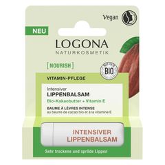 Bio Lippenbalsam Nurish Kakao 5g - 10er Vorteilspack von Logona