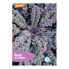 Bio Roter Grünkohl Rosco Samen - 5er Vorteilspack von Reinsaat