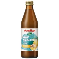 Bio Wasserkefir Ingwer Zitrone MW 330ml - 10er Vorteilspack von Voelkel