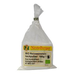 Bio Reinweinsteinbackpulver 100g - 10er Vorteilspack von Nestelberger