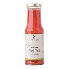 Bio Thai Chili Sauce 210ml - 6er Vorteilspack von Sanchon