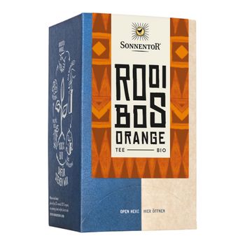 Bio Rooibos-Orange Tee 18Beutel - 6er Vorteilspack von Sonnentor