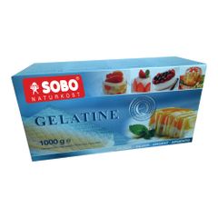 Bio Blatt Gelatine ca.400 Blatt 1000g von Sobo
