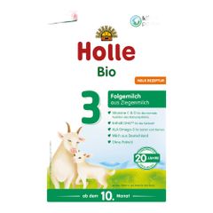 Bio Babymilch - Folgemilch 3 aus Ziegenmilch 400g - 5er Vorteilspack von Holle