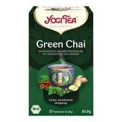 Bio Green Chai Tee á 22g - 6er Vorteilspack von Yogi Tea