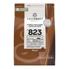 Vollmilch Kuvertüre Linsenform 2500g von Callebaut