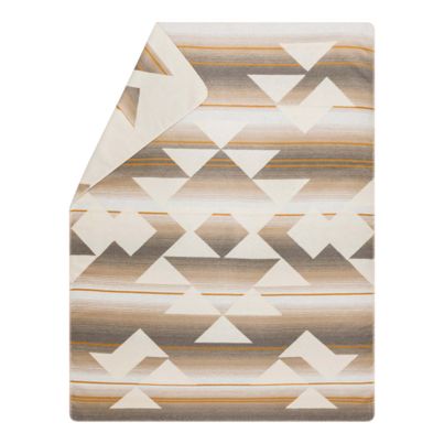Fluffy Soft Blanket Aztek Color Ecru 150x200cm by David Fussenegger