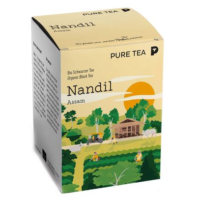 Bio Puretea Nandil Assam 15 Beutel von Coffee and Flavor