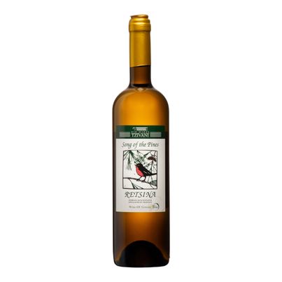 Bio Retsina Song of Pines PGI Tz. 750ml von Riegel Bioweine