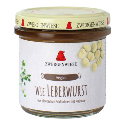 Bio Wie Leberwurst 140g - 6er Vorteilspack von Zwergenwiese