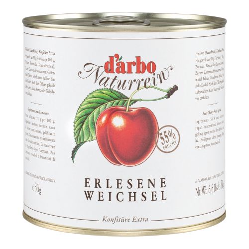 Darbo Naturrein Weichsel (Sauerkirsch) Konfitüre Extra 3000g