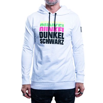 Dunkelschwarz Hoodie DS-3 LAGENNEON white