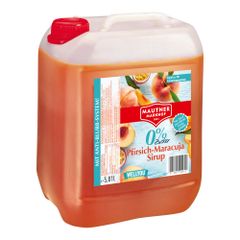 Pfirsich-Maracuja Sirup 0% 5000ml von Mautner Markhof