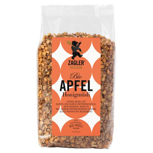 Zagler Bio Apfel Honigmüsli 500g