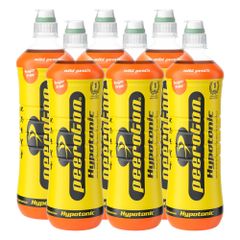 Peeroton Hypotonic - Sport Electrolyte Ready to drink Wild Peach - Sugar Free 750ml - value pack of 6