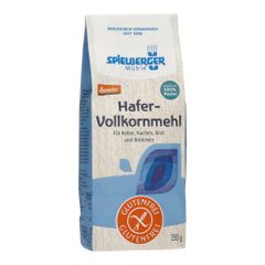 Bio Glutenfreies Hafervollkornmehl 350g - 4er Vorteilspack von Spielberger Mühle