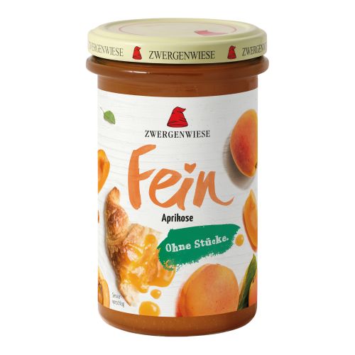 Organic FA Fine Apricot 280g - value pack of 6 from Zwergenwiese