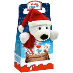 Kinder Maxi Mix Plüschtier Eisbär 133g von Kinder