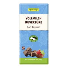 Bio Vollmilch-Kuvertüre  200g - 8er Vorteilspack von Rapunzel Naturkost