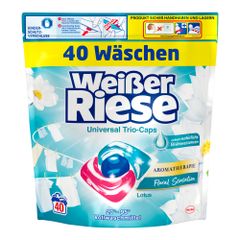 Trio Caps Lotus & Mandelöl von Weißer Riese