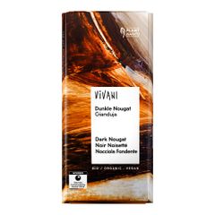 Bio Dunkle Nougat 80g - 12er Vorteilspack von Vivani