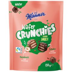 Manner Wafer Crunchies Dark Mix 130g