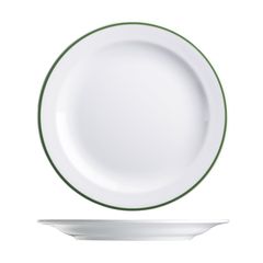 Grünband Teller von Lilien