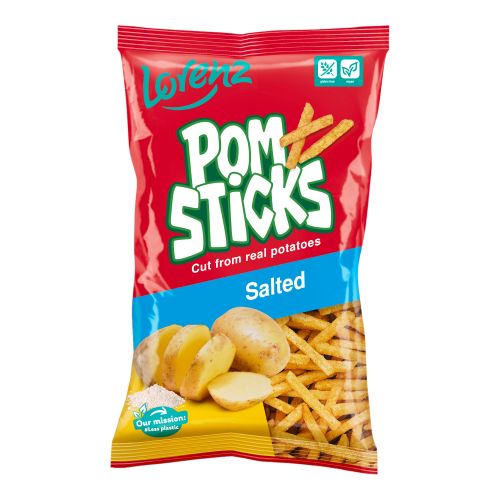 Pomsticks salted 100g from Lorenz