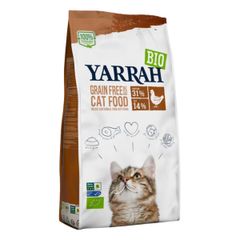 Bio Yarrah Katzenfutter Huhn und Fisch 800g - 6er Vorteilspack - Tierfutter von Yarrah