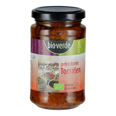 Bio Tomaten getrocknet in Öl 200g - 6er Vorteilspack von Bioverde