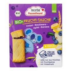 Bio Frucht-Tasche Blaubeere 6x22g 132g - 8er Vorteilspack von Fruchtbar