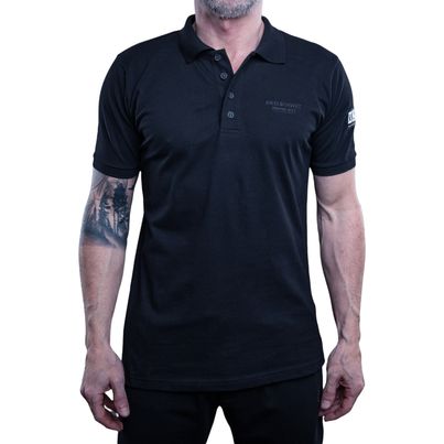 Dunkelschwarz Poloshirt DS-6 DNKLINE black