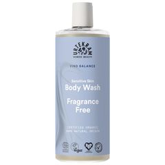 Bio Fragrance Free Body Wash 500ml - 6er Vorteilspack von Urtekram