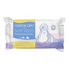 Bio Baby-Pflegetücher 50Stück - 16er Vorteilspack von Natracare
