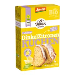 Bio Dinkel Zitronen Kuchen 485g - 6er Vorteilspack von Bauck Mühle