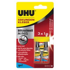 Sekundenkleber Mini Gel 31g von Uhu