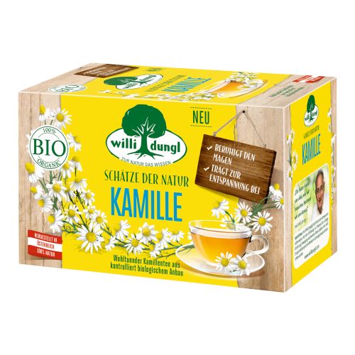 Bio Kamille Tee 20 Beutel von Willi Dungl