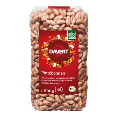 Bio Pintobohnen 500g - 8er Vorteilspack von Davert