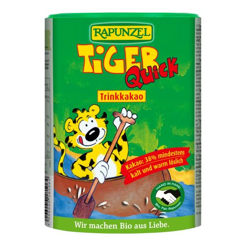 Bio Tiger Quick Instant-Trinkkakao 400g - 6er Vorteilspack von Rapunzel Naturkost