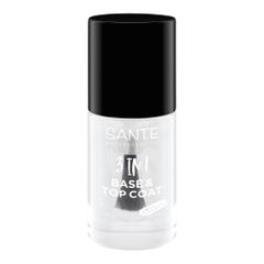 Bio Nagellack Base & Top Coat 8ml von Sante