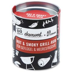 HONOR. BIO Hot & Smoky Grill Rub for Poultry & Seafood - 60g