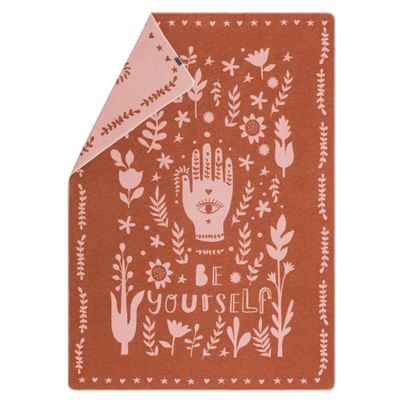 Flanelldecke be yourself Farbe Kupfer 140x200cm von David Fussenegger