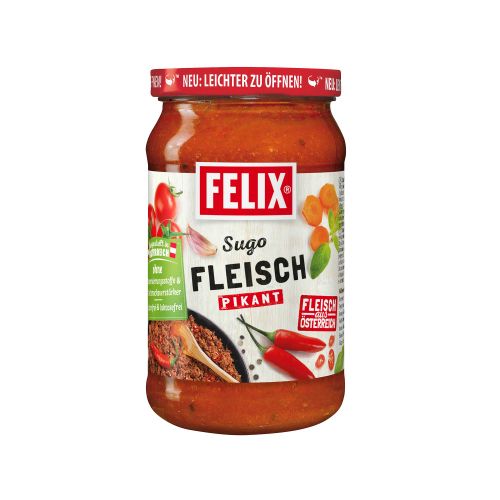 FELIX Sugo meat spicy 360g